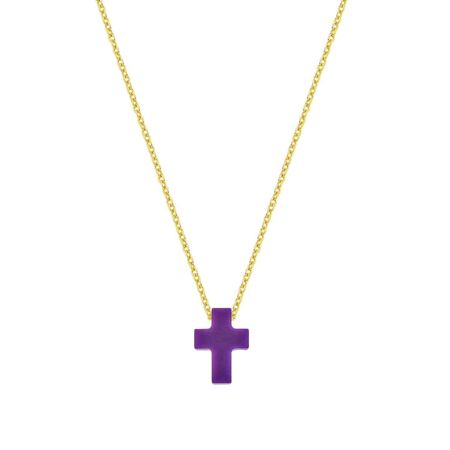 Naszyjnik z krzyżykiem | Regulacja mechanizmem kulkowym 40-50cm 0