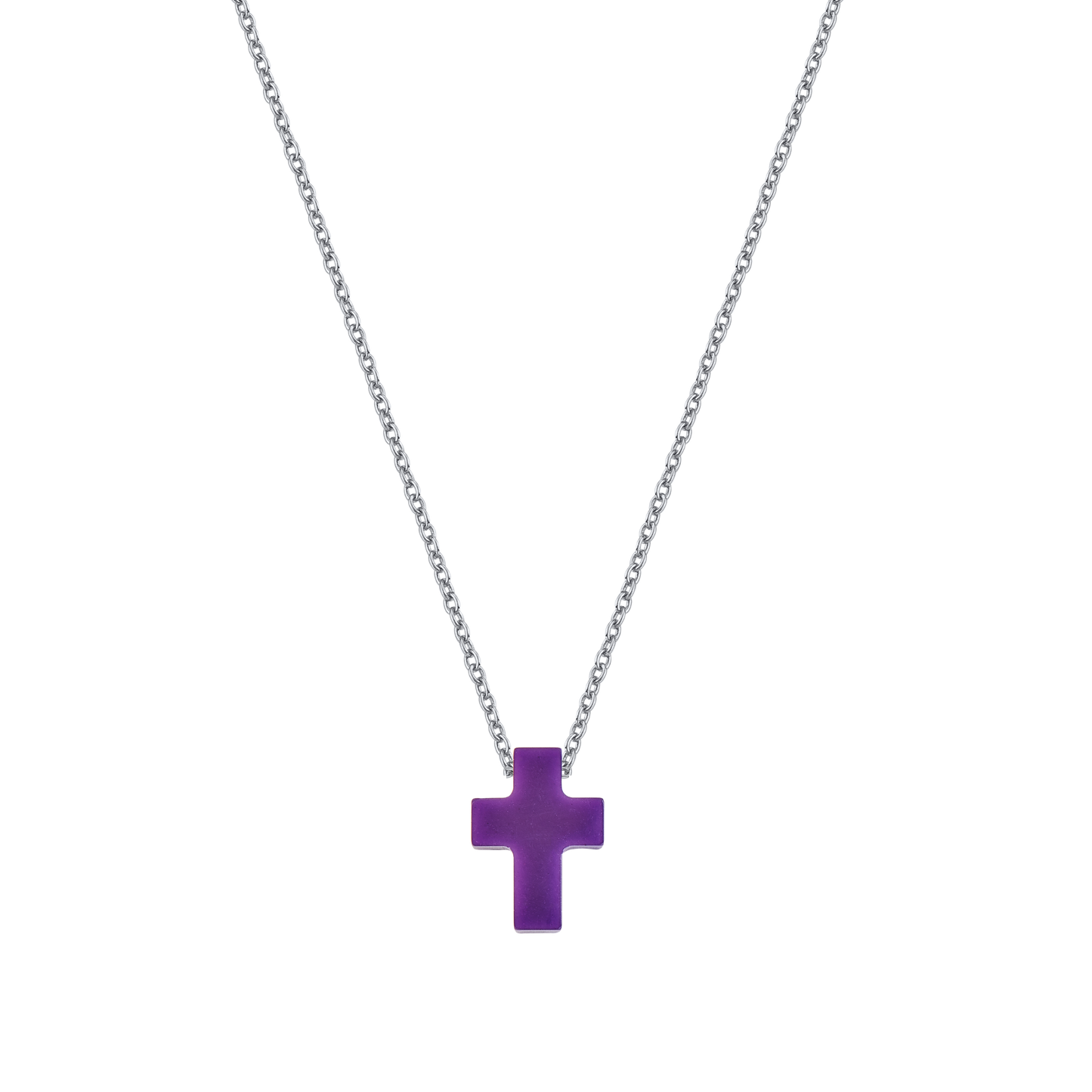 Naszyjnik z krzyżykiem | Regulacja mechanizmem kulkowym 40-50cm 2