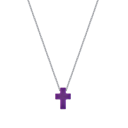 Naszyjnik z krzyżykiem | Regulacja mechanizmem kulkowym 40-50cm 2