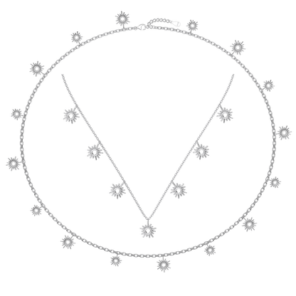 Naszyjnik ze skarbami pływów | Zestaw srebrny 0,1 kg 1