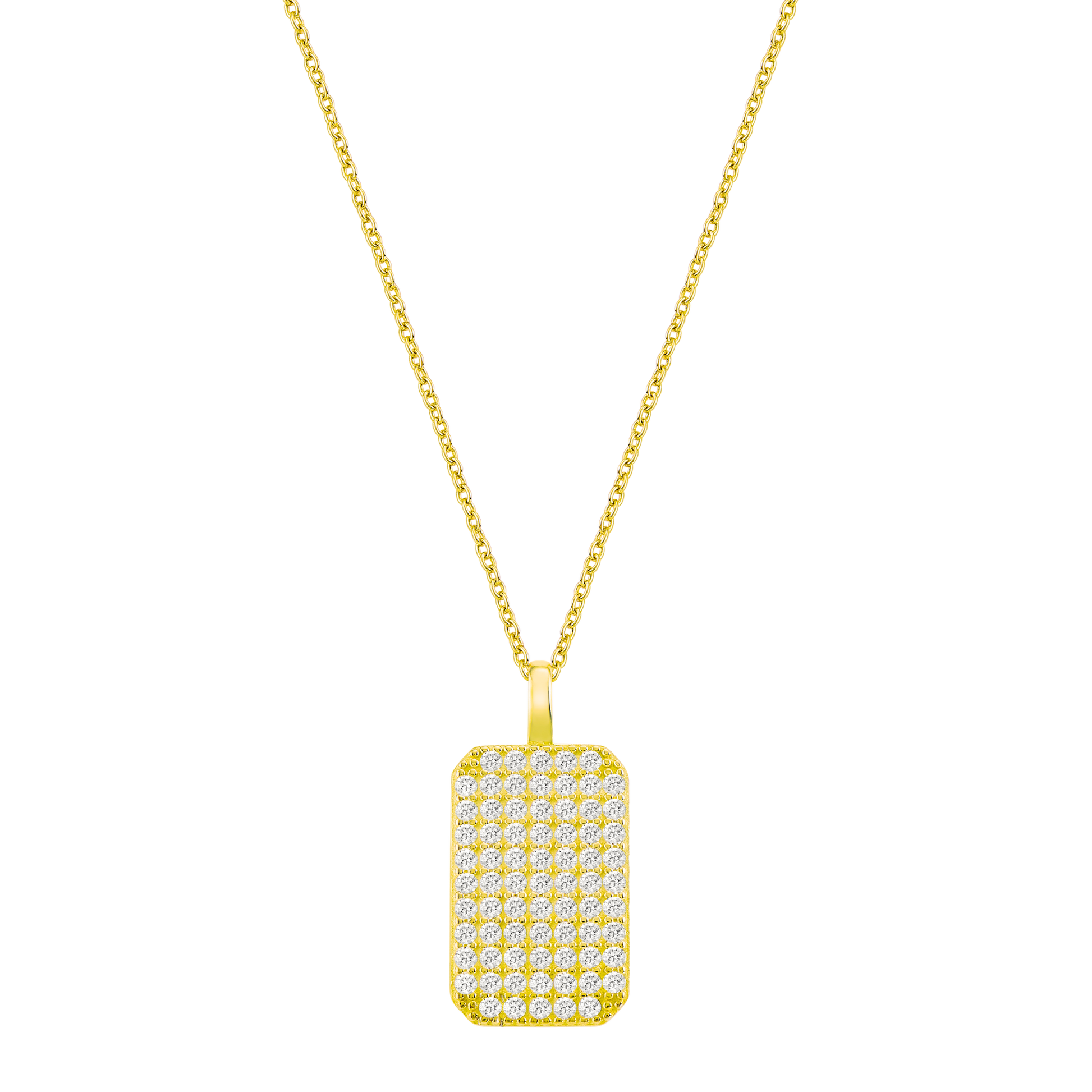 Naszyjnik ze srebra 925 | Złocenie 18K 0