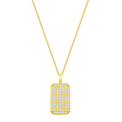 Naszyjnik ze srebra 925 | Złocenie 18K 0