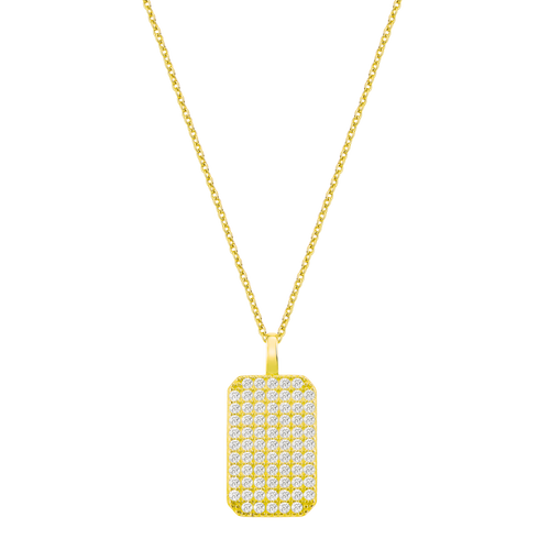 Naszyjnik ze srebra 925 | Złocenie 18K 0