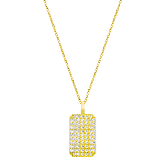 Naszyjnik ze srebra 925 | Złocenie 18K 0