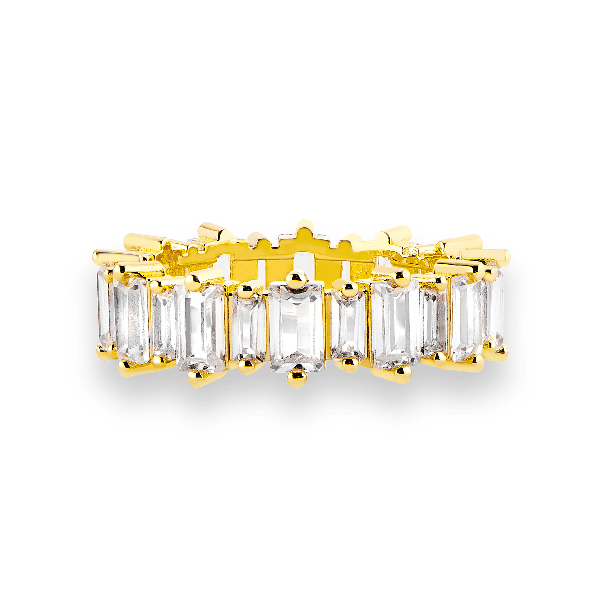 Pierścień Leonora | Pozłacany 18-karatowym złotem 0