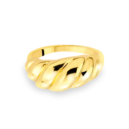 Pierścień Sydney | Pozłacany 18-karatowym złotem 0