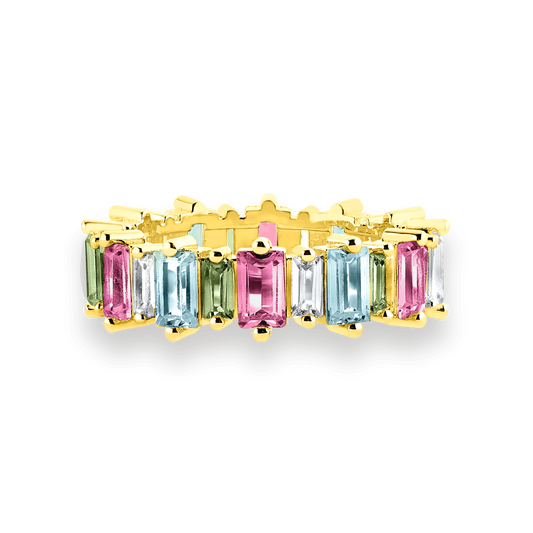 Pierścionek Leonora | Kolorowe kamienie 0,02 kg 0