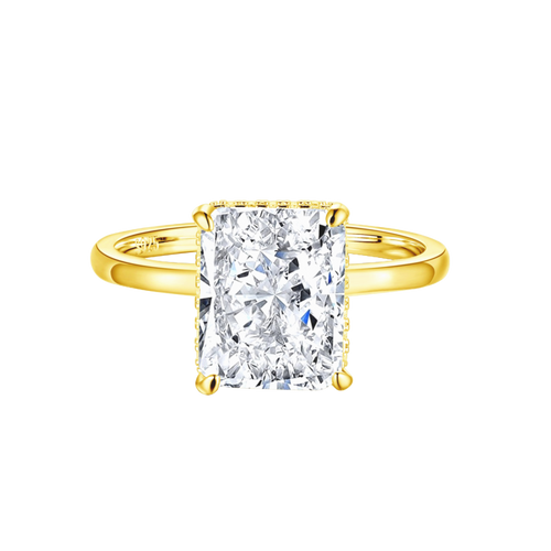 Pierścionek Srebrny 925 Z Cyrkonią 8A | Elegancki Design 0.01kg 0