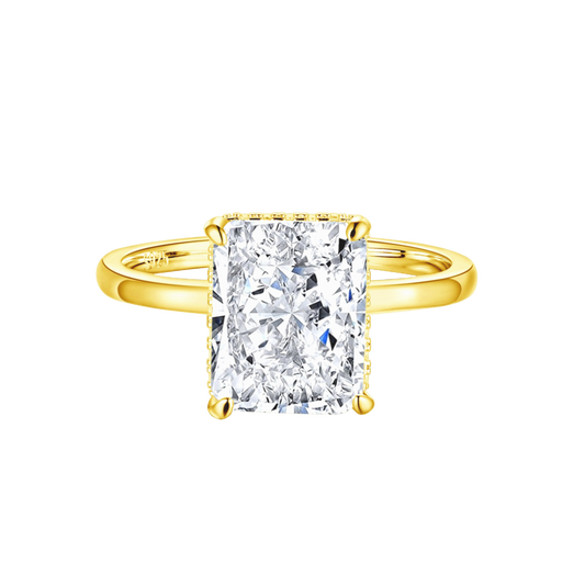 Pierścionek Srebrny 925 Z Cyrkonią 8A | Elegancki Design 0.01kg 0