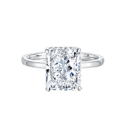 Pierścionek Srebrny 925 Z Cyrkonią 8A | Elegancki Design 0.01kg 1