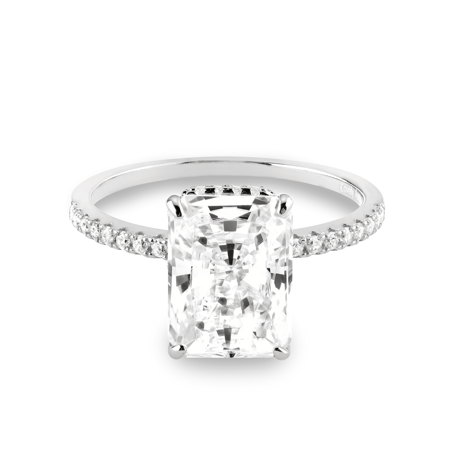 Pierścionek Srebrny 925 | Cyrkonia 8A, 0.005 kg 1