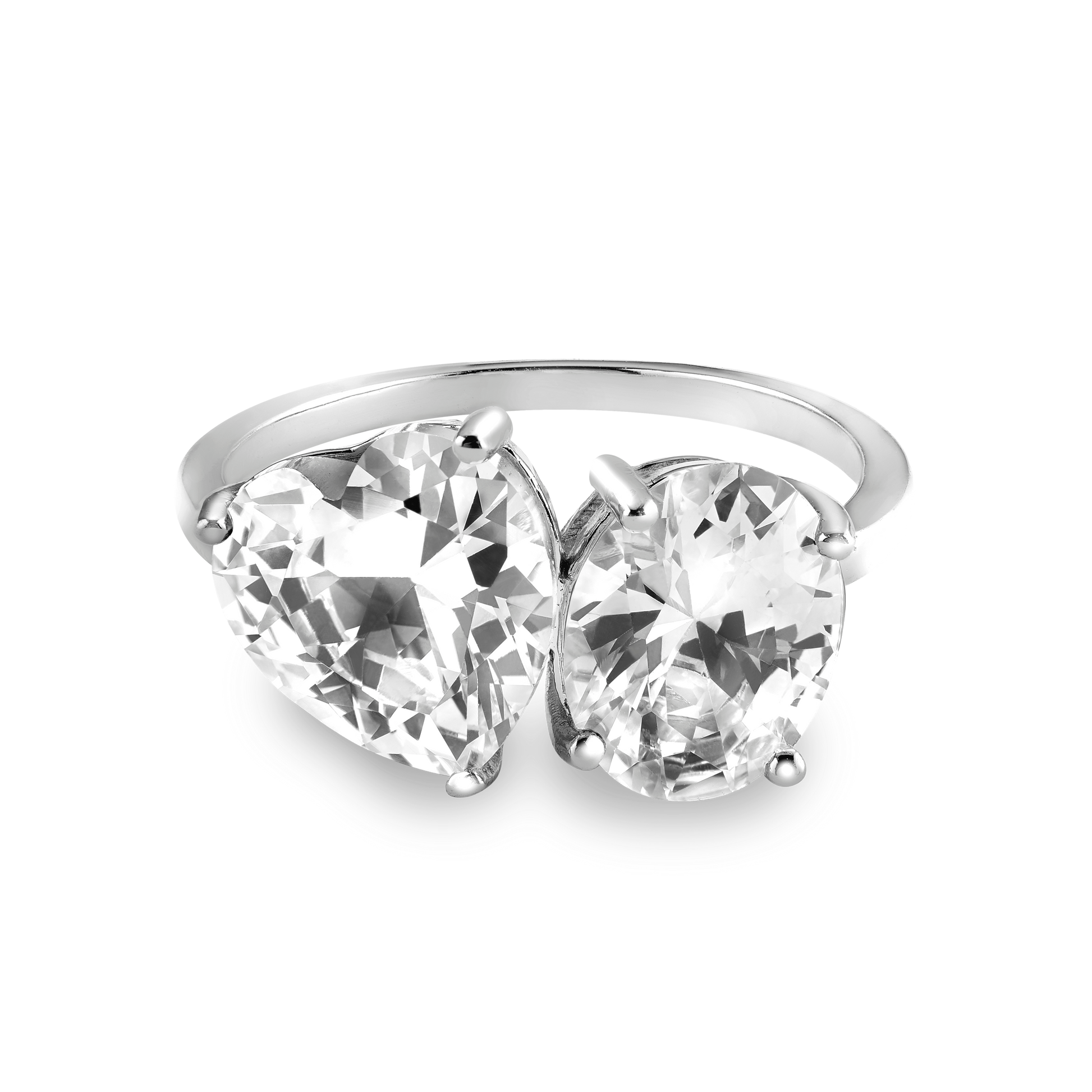 Pierścionek srebrny 925 | Złocona powłoka 1