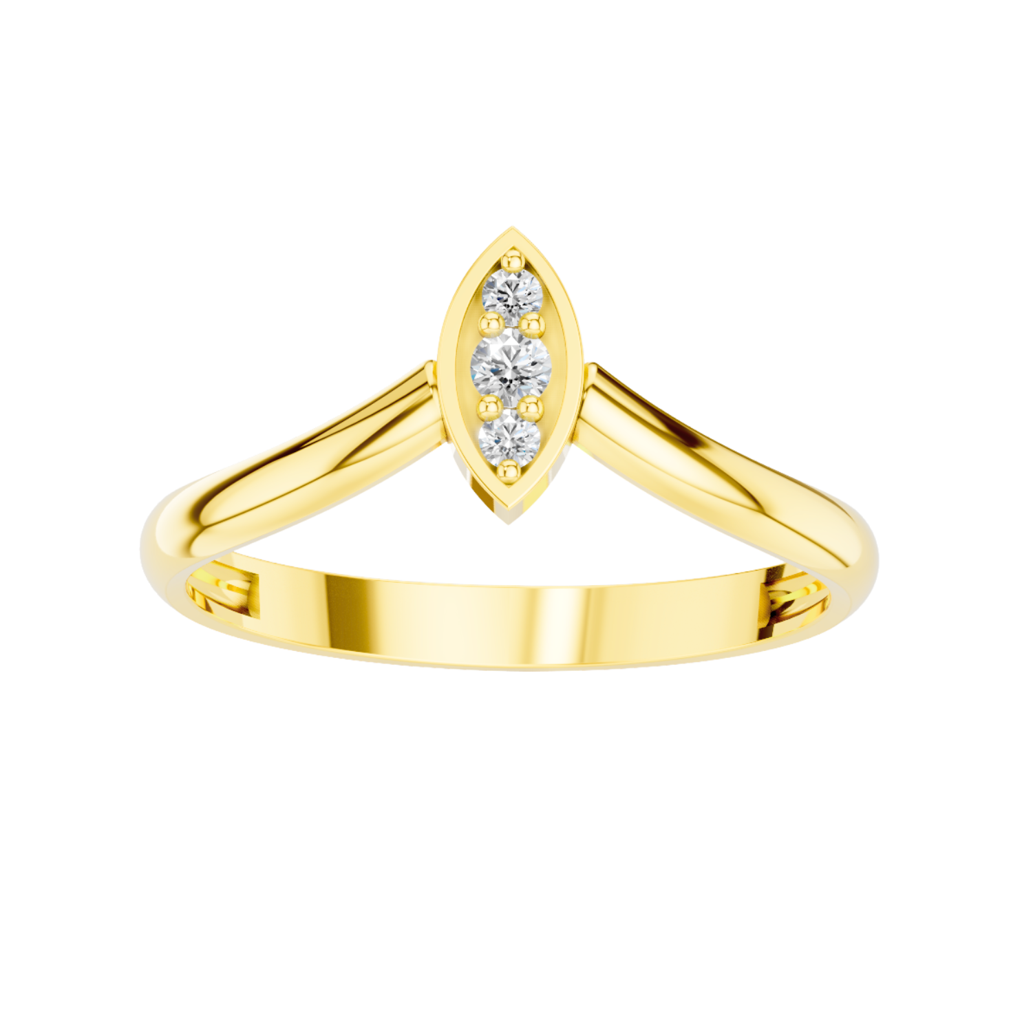 Pierścionek z prawdziwego złota | Elegancki design 1.2-1.4 kg 0