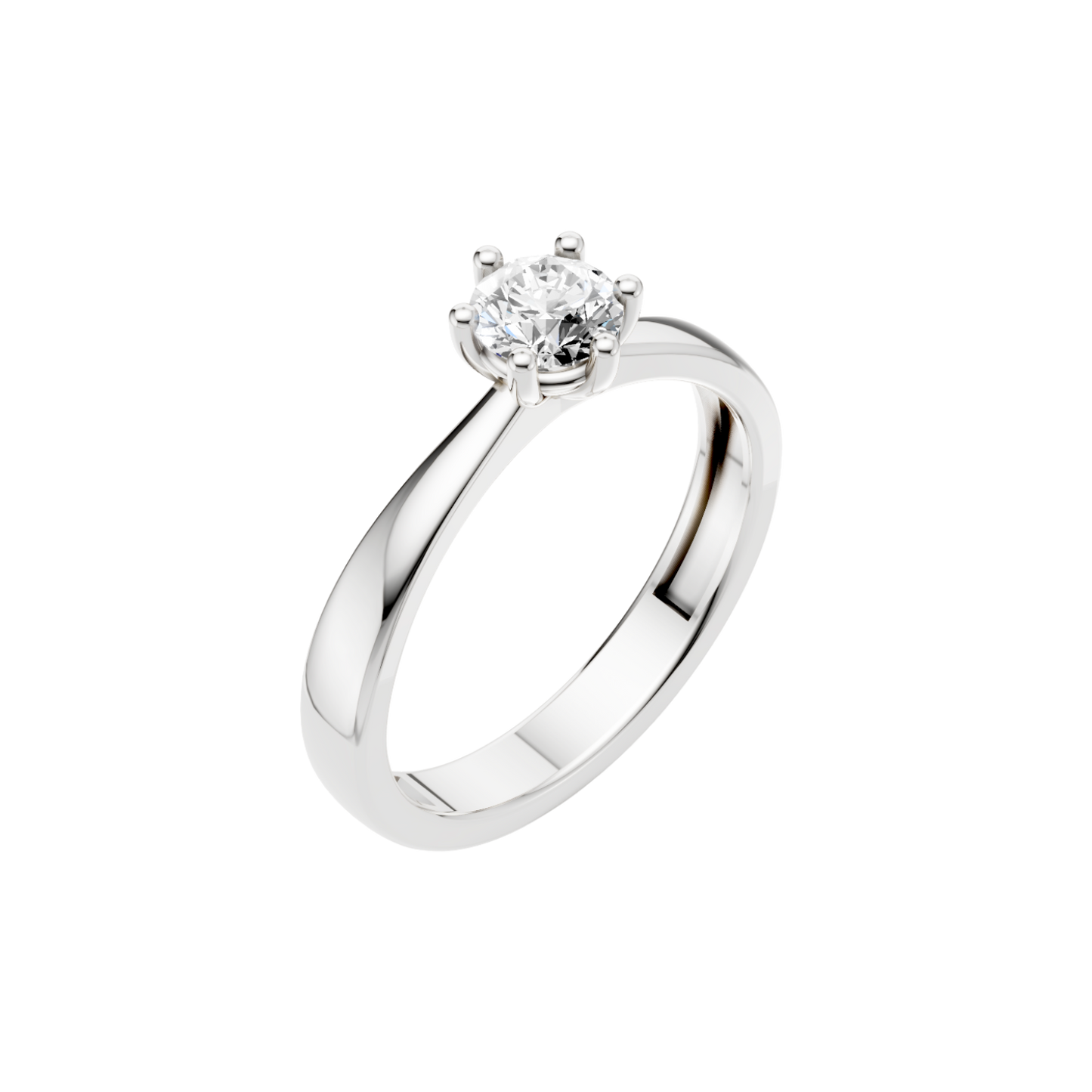 Pierścionek zaręczynowy Visalia | Elegancki design 0,5 karata 3