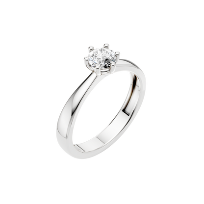 Pierścionek zaręczynowy Visalia | Elegancki design 0,5 karata 3