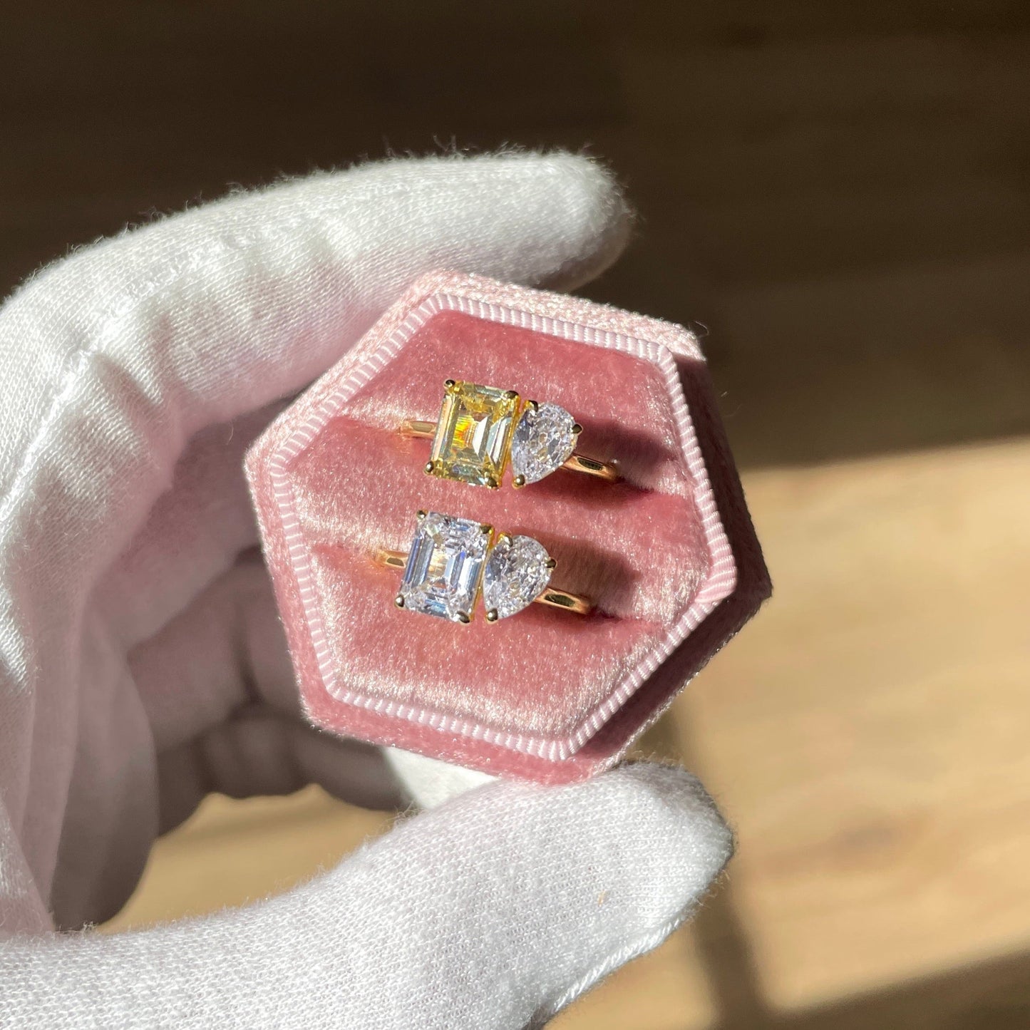 Pierścionek ze srebra 925 | Elegancka powłoka 18K 5