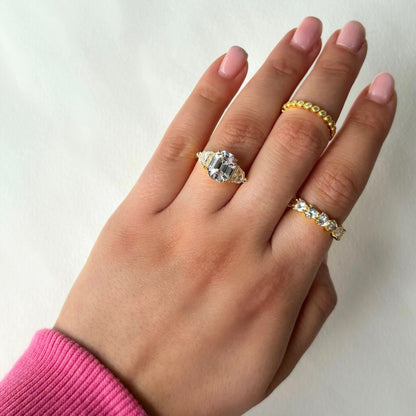 Pierścionek ze srebra 925 | Elegancki design 0.01kg 2