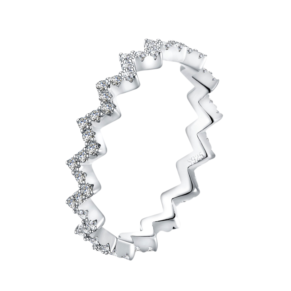 Pierścionek ze srebra 925 | Elegancki design 0.01kg 4