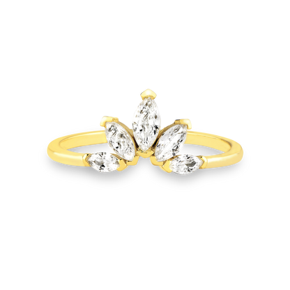 Pierścionek ze srebra 925 | Elegancki design 0,02 kg 0