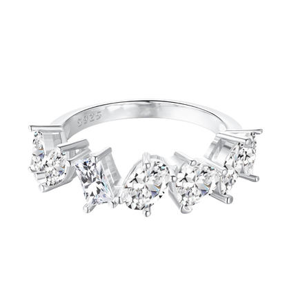 Pierścionek ze srebra 925 | Złocona powłoka 18K 1