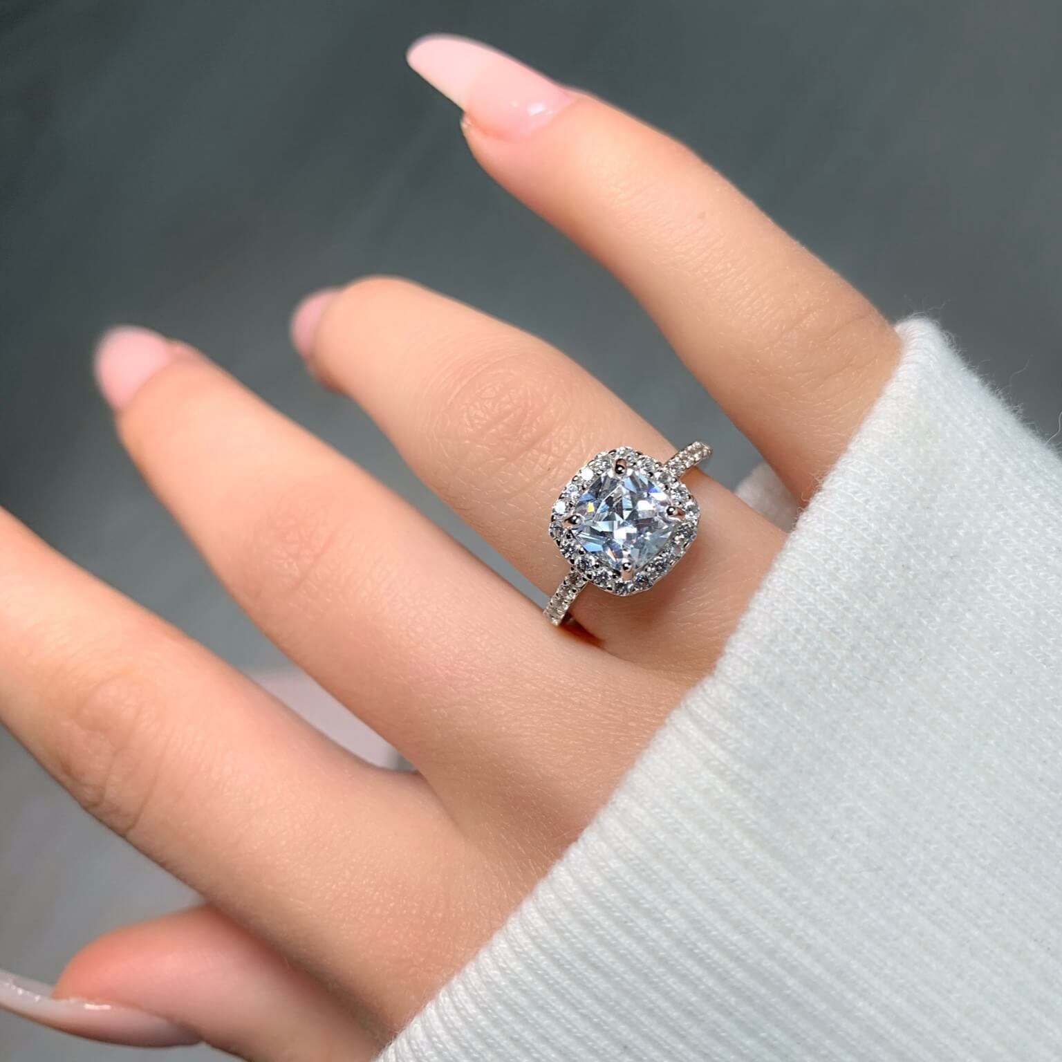 Pierścionek ze srebra 925 | Złocona powłoka 18K 3