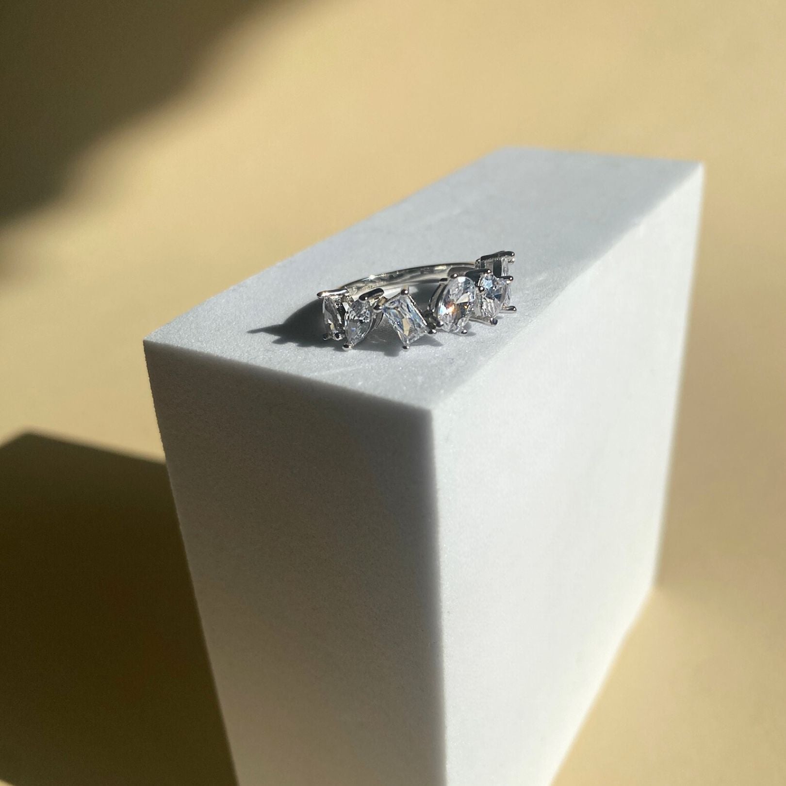 Pierścionek ze srebra 925 | Złocona powłoka 18K 3