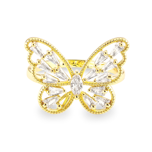 Rotterdam | Pierścień z cyrkonią 0,01kg 0