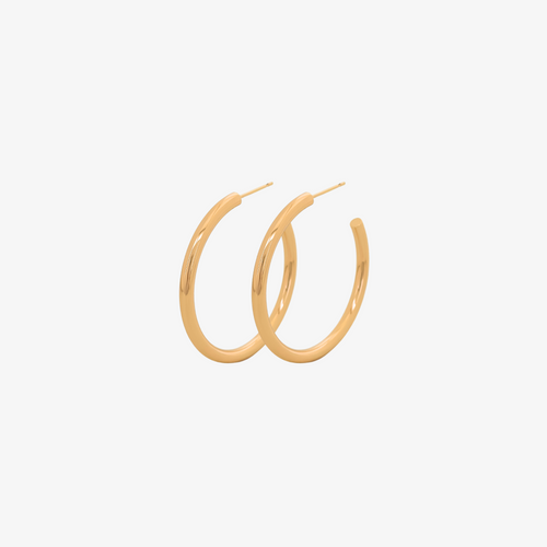 Kolczyki koła Srebrny Blask