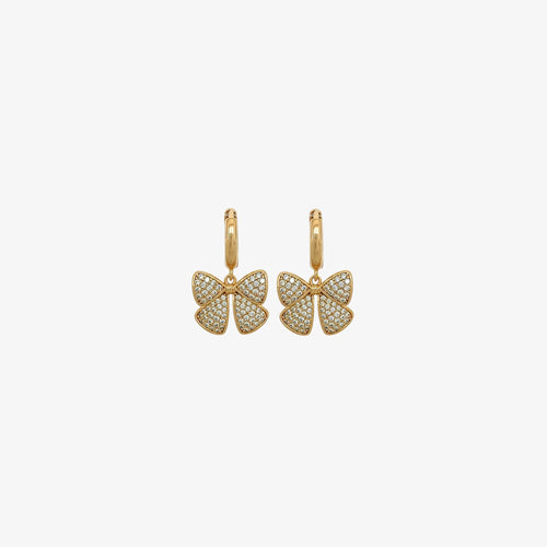 Shiny Bow Earrings
