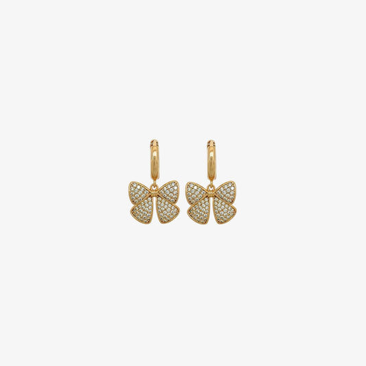 Shiny Bow Earrings