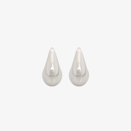 Teardrop Studs [Silver]