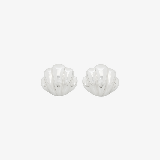 Croissant Studs [Silver]