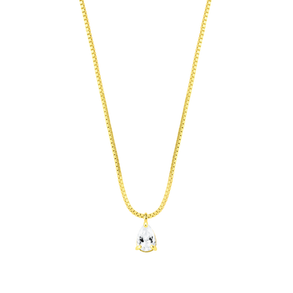 Skopje | Srebrny łańcuszek z cyrkonią 0.015 kg 0