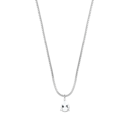 Skopje | Srebrny łańcuszek z cyrkonią 0.015 kg 1