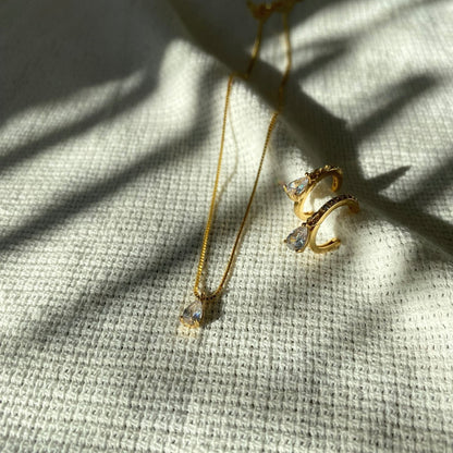 Skopje | Srebrny łańcuszek z cyrkonią 0.015 kg 4