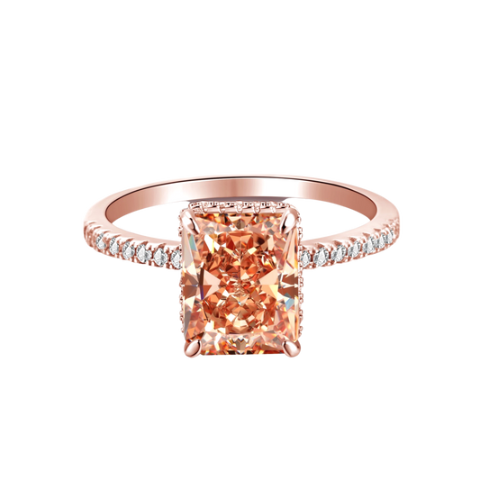 Srebrny Pierścionek 925 | Elegancki Design z Cyrkoniami 0,01 kg 0