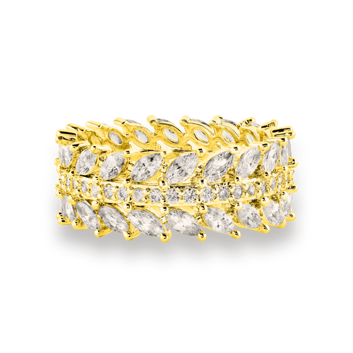 Trypolis | Elegancki pierścień 18-karatowy 0