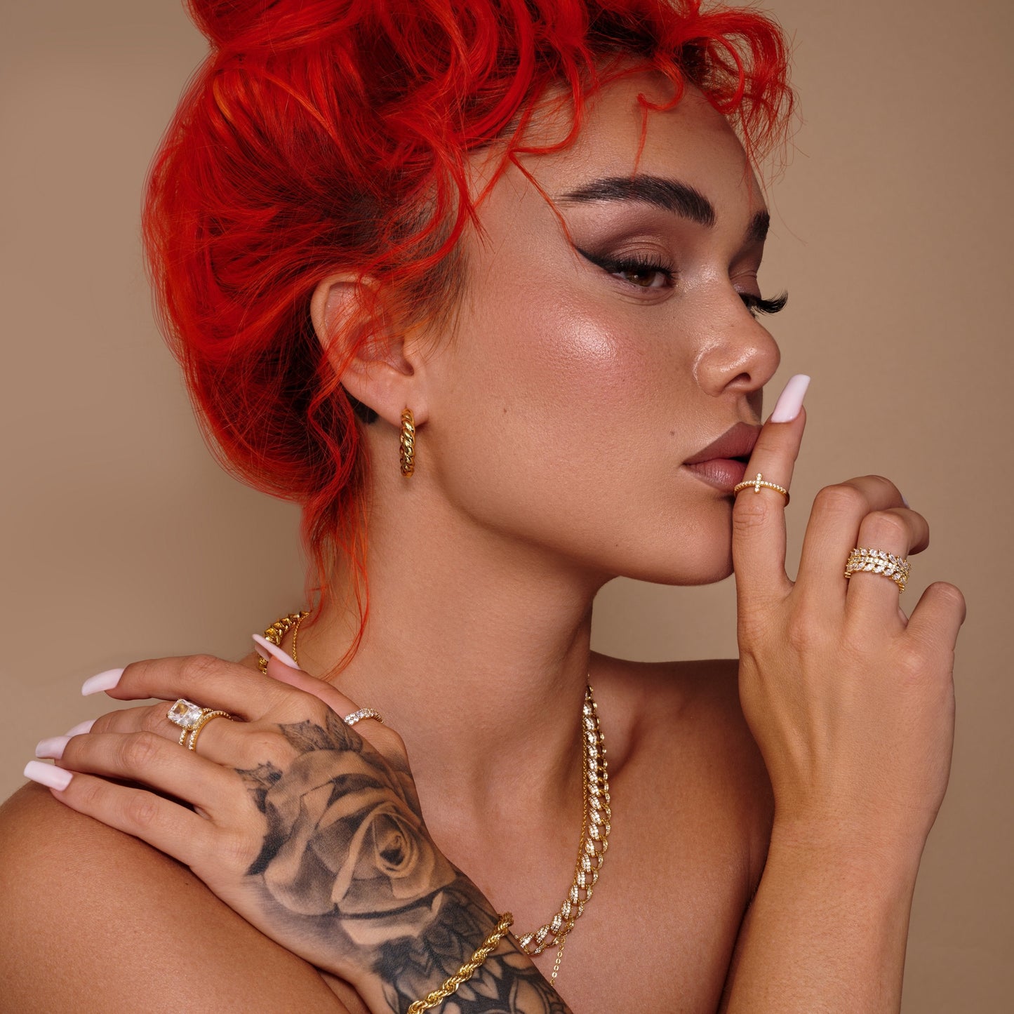 Trypolis | Elegancki pierścień 18-karatowy 3