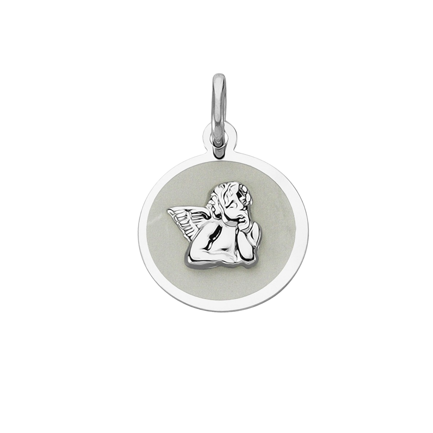 Zawieszka Srebrna Aniołek 0,8g | Symbol Ochrony i Nadziei do Bransoletki Pandora 1