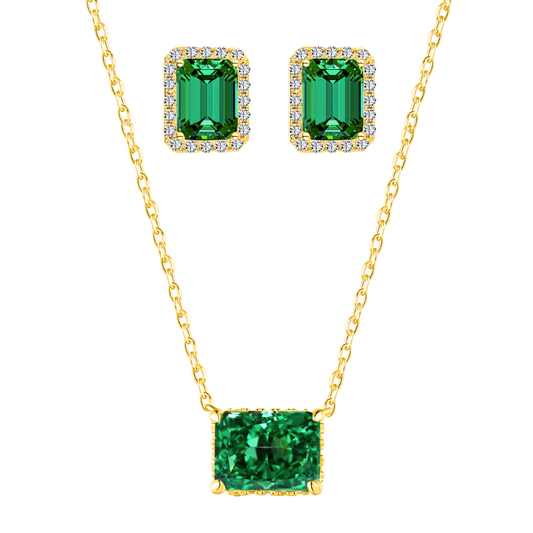 Zestaw Biżuterii | Kolczyki z Drewna Klonowego i Srebra 925, 0,05 kg 0