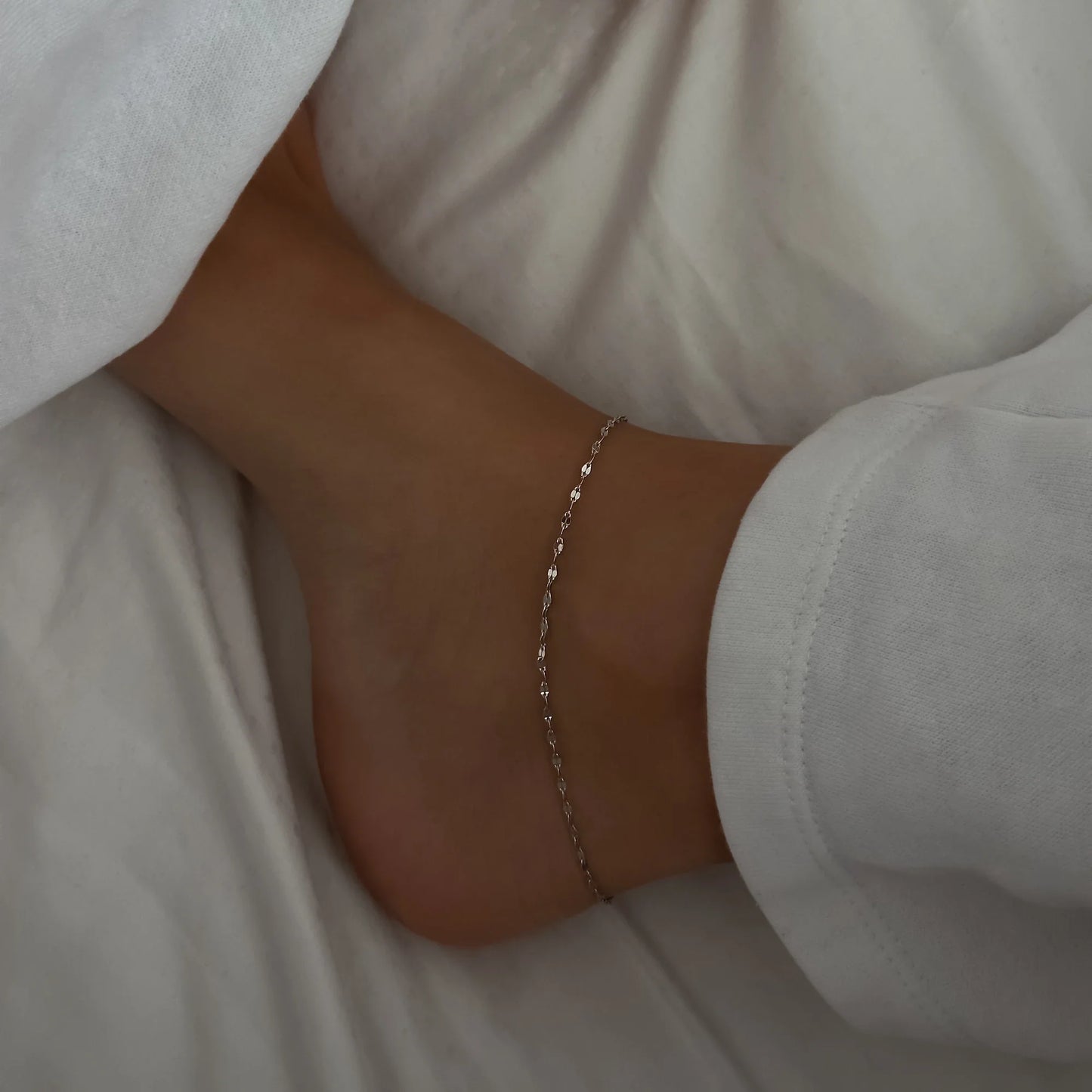 Madeleine Anklet [Silver]