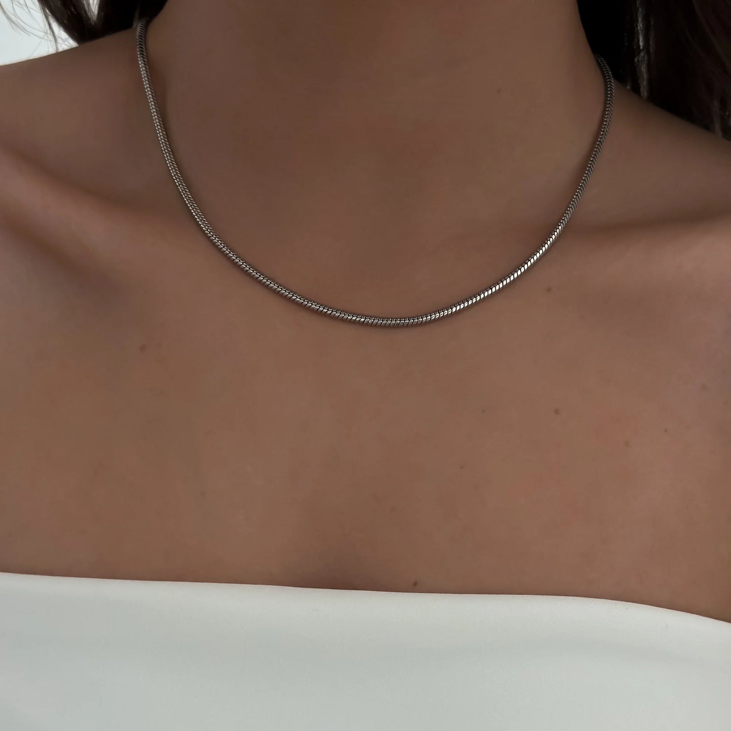 Serpenta Necklace [Silver]