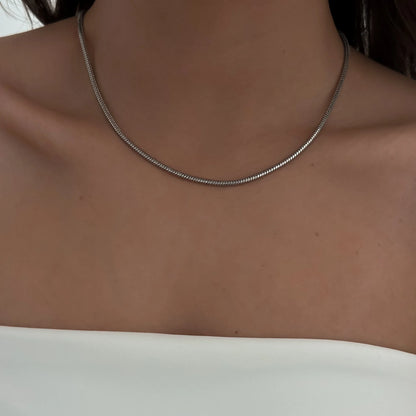 Serpenta Necklace [Silver]