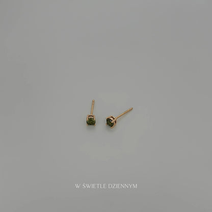Golden Pistachio Studs