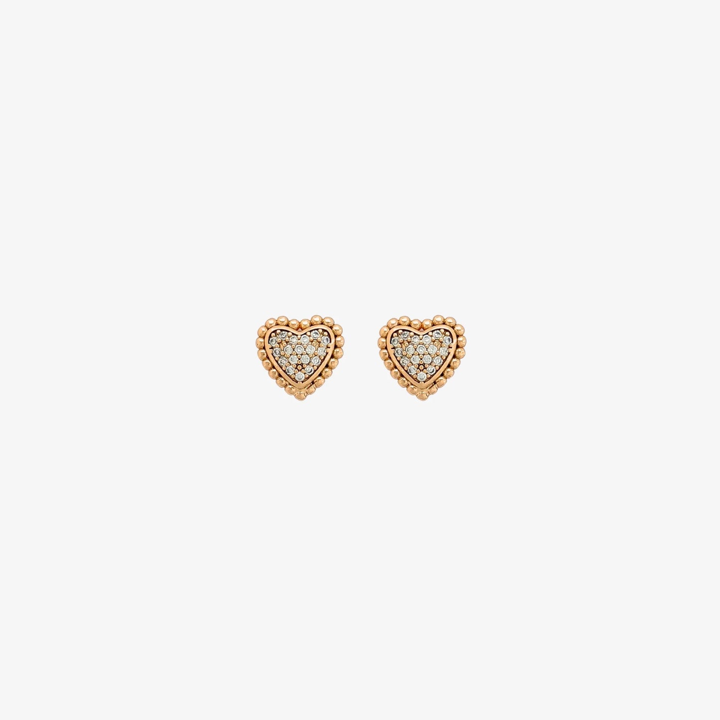 Rococo Heart Studs