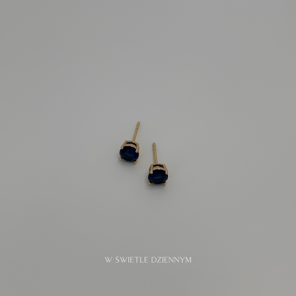 Sapphire 6mm Studs