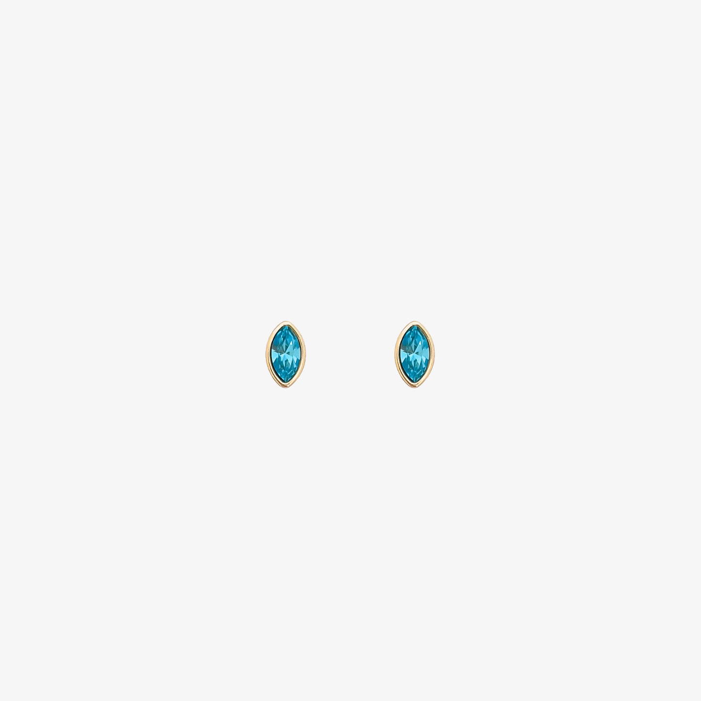 Turquoise Marquise Studs