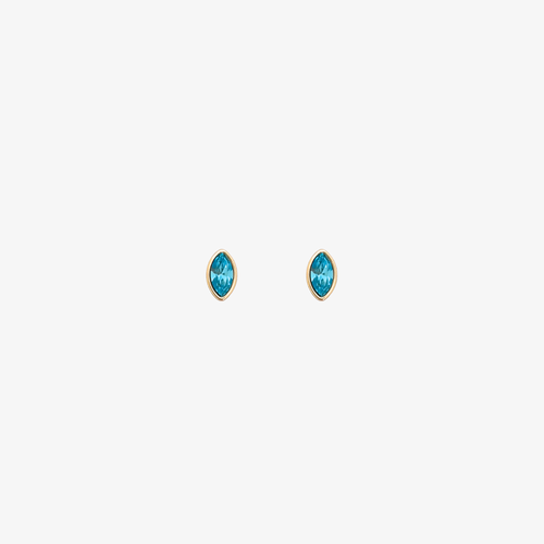 Turquoise Marquise Studs