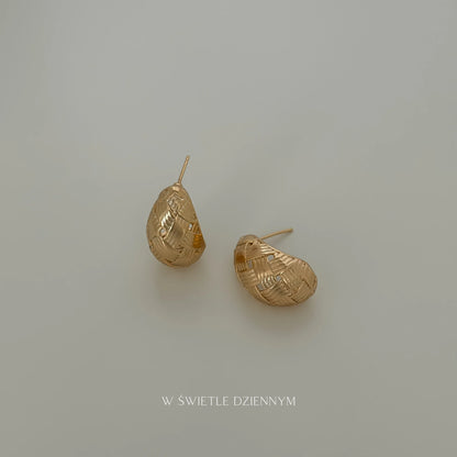 Woven Drop Studs