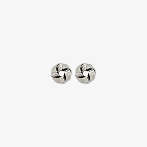 Knot Studs [Silver]
